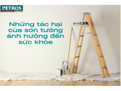 Những tác hại của sơn tường ảnh hưởng đến sức khỏe